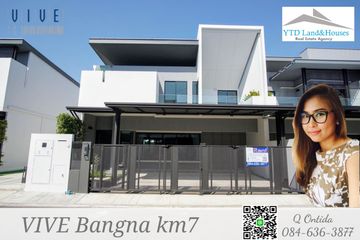 3 Bedroom Townhouse for rent in VIVE Bangna, Bang Kaeo, Samut Prakan near BTS Bang Na