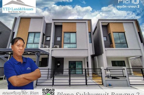 3 Bedroom Townhouse for rent in Pleno Sukhumvit-Bangna, Bang Kaeo, Samut Prakan near BTS Bang Na