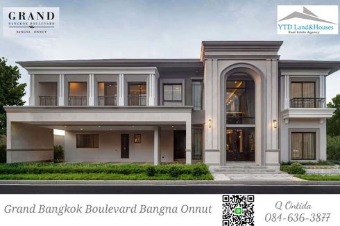 4 Bedroom House for rent in Grand Bangkok Boulevard Bangna-Onnut, Dokmai, Bangkok