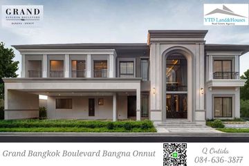 4 Bedroom House for rent in Grand Bangkok Boulevard Bangna-Onnut, Dokmai, Bangkok