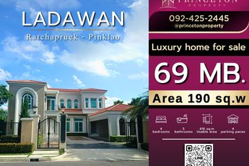 4 Bedroom House for sale in Ladawan Ratchaphruek - Pinklao, Bang Ramat, Bangkok