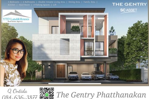 5 Bedroom House for rent in The Gentry Phatthanakan, Suan Luang, Bangkok